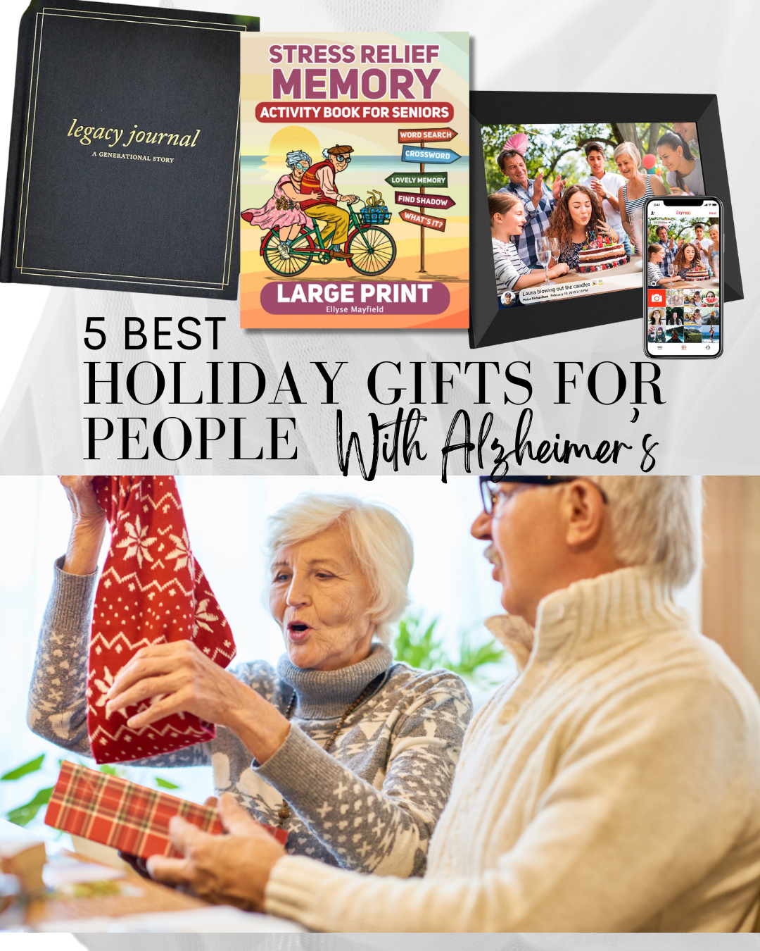 5 Best Holiday Gifts for People with Alzheimer's