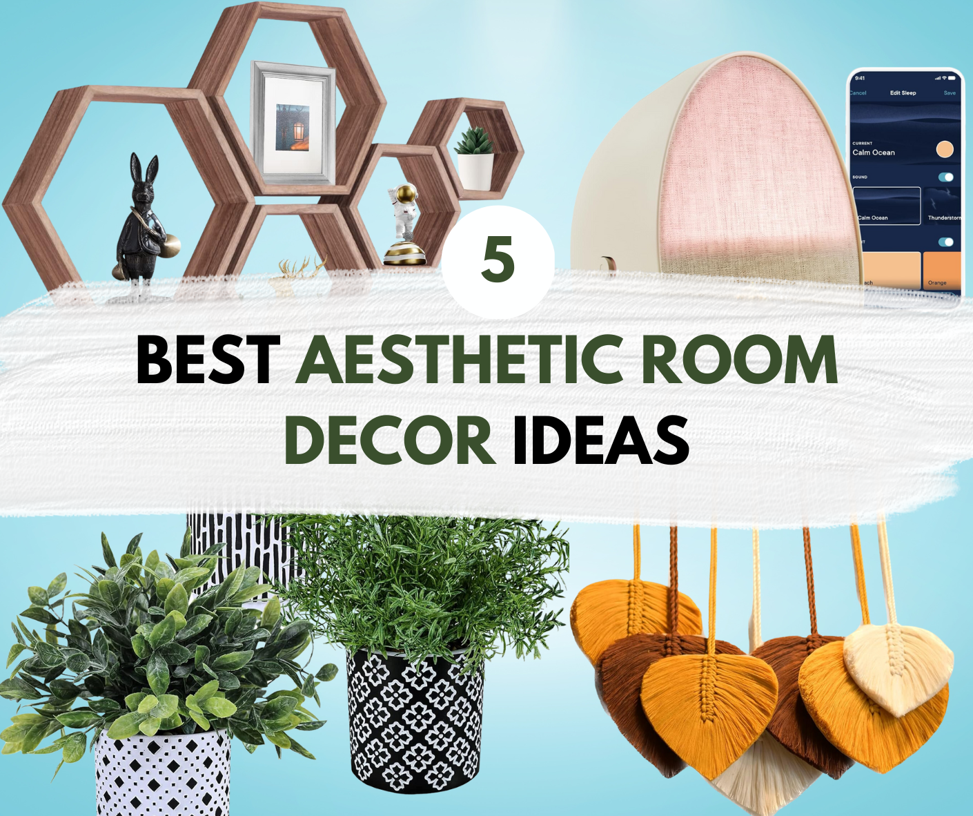 5 Best Aesthetic Room Decor Ideas from Amazon