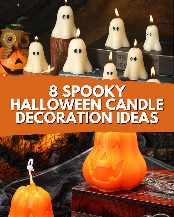 8 Spooky Halloween Candle Decoration Ideas