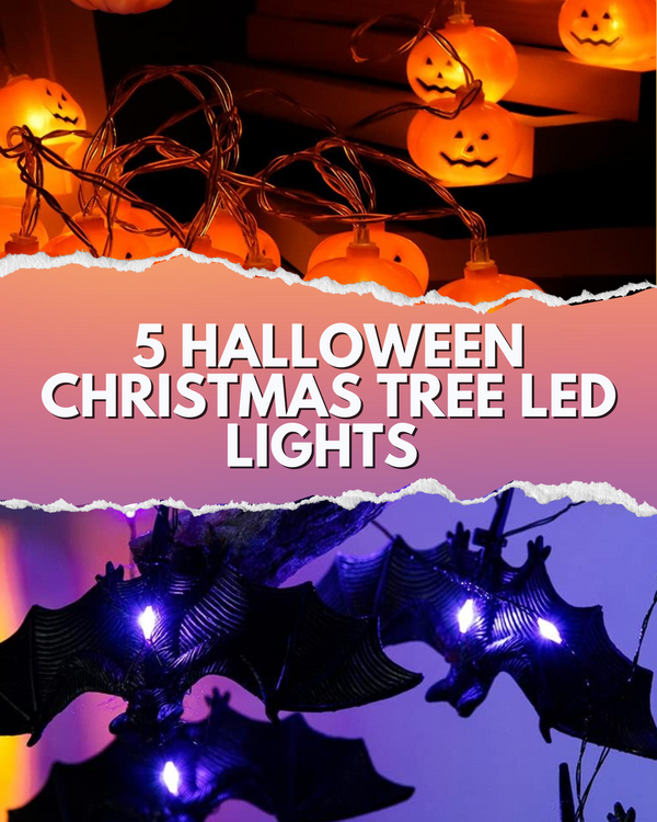 5 Halloween Christmas Tree LED Lights to Illuminate Your Holiday Fusion