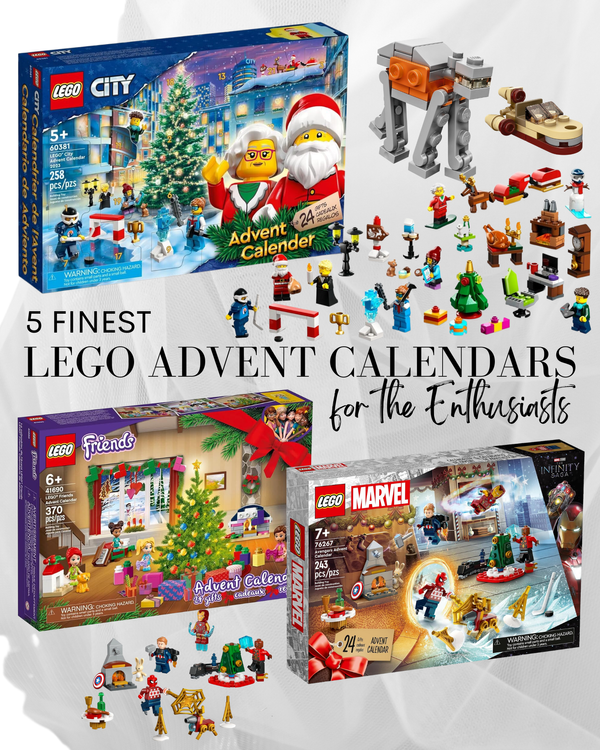 5  Best Finest LEGO Advent Calendars for Enthusiasts