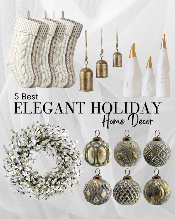 5 Ways to Create an Elegant Holiday Atmosphere in your Home