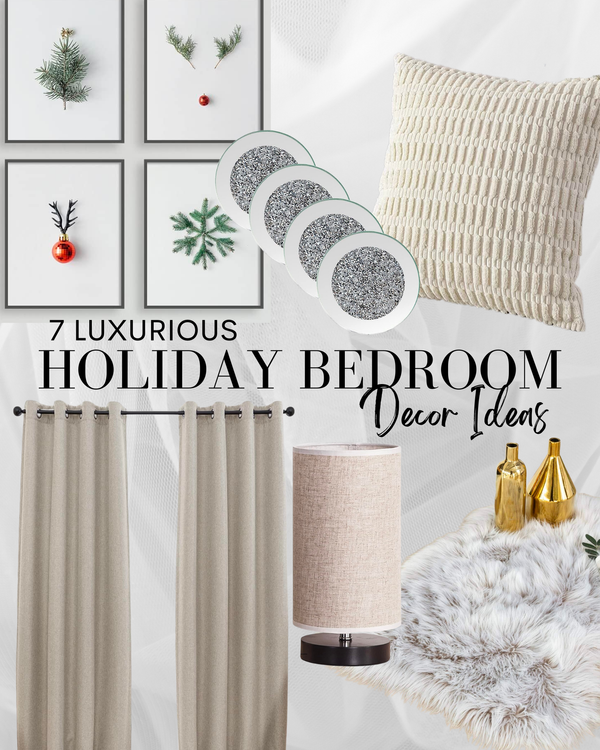 7 Luxurious Holiday Bedroom Decor Ideas on a Budget